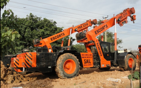 Escorts Construction Equipment Sales Grew by 45% in Q1